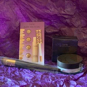 Tarte collection of Shape Tape, brush, & powder
